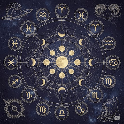 A influência de cada fase da Lua nos Signos
