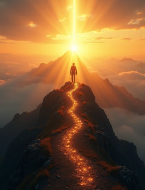 Luz espiritual e transbordamento...